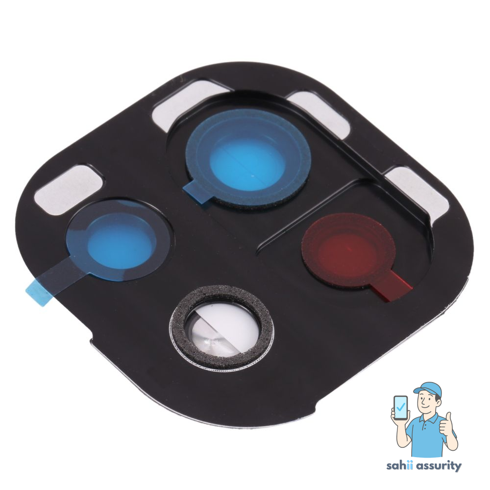 Camera Lens Glass with Frame for Xiaomi Mi 11 Lite Pink thumbnail